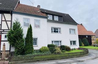 Haus kaufen in 34388 Trendelburg, Ein- bis Zweifamilienhaus mit Doppelgarage in Trendelburg-Deisel