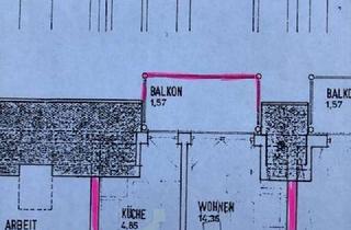 Wohnung mieten in 90556 Seukendorf, helle 1-Raum-Dachgeschosswohnung mit Balkon in Seukendorf