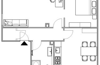 Wohnung mieten in Sudetenstraße, 85774 Unterföhring, ERSTBEZUG zum 01.02.2025 - Zentrale & moderne Erdgeschosswohnung mit Garten