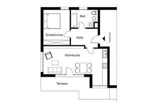 Wohnung mieten in Hultschiner Damm 87, 12623 Mahlsdorf, Dachgeschoss-Wohnung