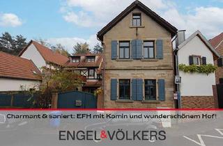 Haus mieten in 67098 Bad Dürkheim, Charmant & saniert: EFH mit Kamin und wunderschönem Hof in DÜW-Leistadt!