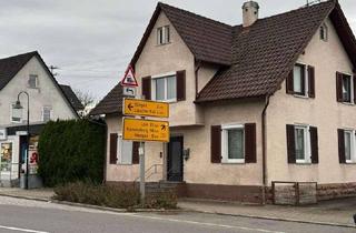 Haus mieten in Bahnhofstraße, 72517 Sigmaringendorf, Großes Haus mit Garten / Garage im Ortskern zu Vermieten teilmöbiliert.