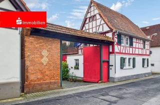 Einfamilienhaus kaufen in 64823 Groß-Umstadt, Groß-Umstadt - Fachwerkhaus mit Scheune in Raibach