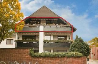 Wohnung kaufen in 41540 Dormagen, pendlerfreundliche Dachgeschosswohnung mit Loggia