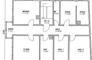 Wohnung mieten in 72639 Neuffen, Helle, warme 4-Zimmer-Hochparterre-Wohnung in Zentrum von Neuffen