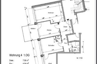 Wohnung mieten in 59302 Oelde, Vollständig renovierte 2,5-Raum-Wohnung mit Balkon in Oelde