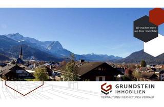 Wohnung kaufen in 82467 Garmisch-Partenkirchen, Alpenpanorama Pur! 3-Zimmer-Wohnung "Sonnenberg"