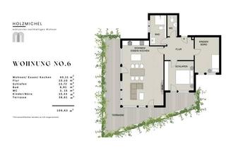 Wohnung mieten in 74199 Untergruppenbach, Energieeffizienter Neubau 3 Zimmer - 106 qm