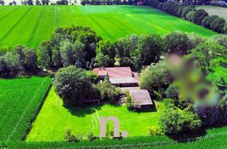 Haus kaufen in 31606 Warmsen, // Ländlich leben - Wohnhaus mit Scheune, Stall, Remise, Wiese, Ackerfläche und kleinem Waldstück