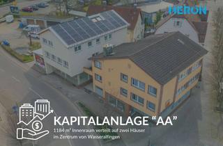 Haus kaufen in 73433 Aalen, Kapitalanlage "AA" - 1184 m² Innenraum verteilt auf zwei Häuser im Zentrum von Wasseralfingen