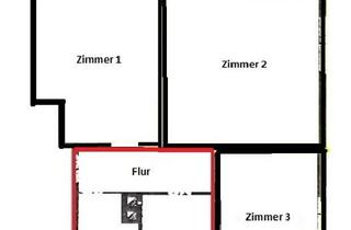 Wohnung mieten in 55118 Mainz, WG-geeignete 3ZKBB 4.OGR in der Neustadt