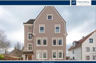 Haus kaufen in 45665 Recklinghausen, Recklinghausen / Hillen - Hillen: Charmantes Jungendstilhaus auf großem Grundstück*7Garagen*