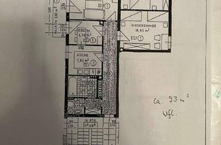 Wohnung mieten in Augsburger Straße 3B, 86368 Gersthofen, Erstbezug nach Sanierung mit Balkon und Einbauküche: Stilvolle 3-Raum-Hochparterre-Wohnung