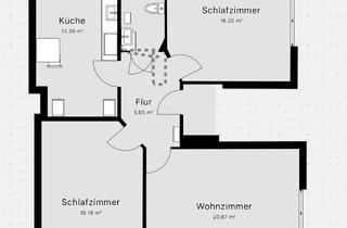 Wohnung mieten in 16321 Bernau, Schöne 3-Zimmer Wohnung in Bernau