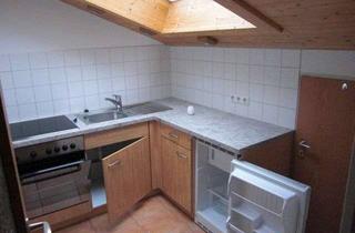 Wohnung mieten in 83313 Siegsdorf, Stilvolle, sanierte 1-Raum-Dachgeschosswohnung in Siegsdorf-Hörgering