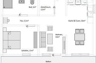 Wohnung mieten in Schloßplatz 11, 72172 Sulz, Erstbezug nach Sanierung: Stilvolle 4,5-Zimmer-Erdgeschosswohnung mit geh. Innenausstattung