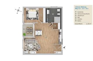 Wohnung mieten in Friedrichshafener Straße 153, 88085 Langenargen, Gemütliche 2-Zimmer-Neubauwohnung