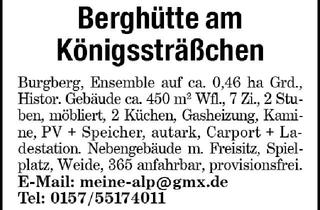 Immobilie kaufen in 87545 Burgberg, Berghütte am Königssträßchen