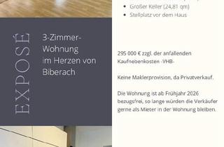 Wohnung kaufen in 77781 Biberach, Biberach - 3-Zimmer-Eigentumswohnung in Biberach