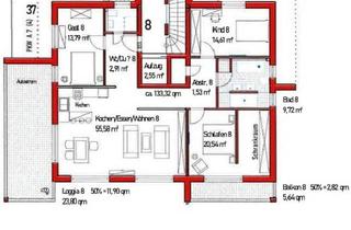 Wohnung kaufen in 76669 Bad Schönborn, Bad Schönborn - Beste Lage! Wohnen in exklusiver Lage Park! 1. OG, 4 ZKB, 133m² , Aufzug, Loggia und Balkon !