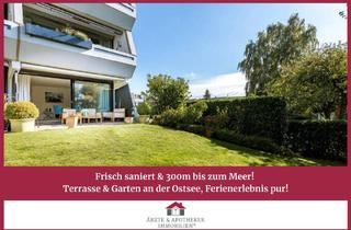 Wohnung kaufen in 23683 Scharbeutz, Scharbeutz - Frisch saniert & 300m bis zum Meer! Terrasse & Garten an der Ostsee, Ferienerlebnis pur!