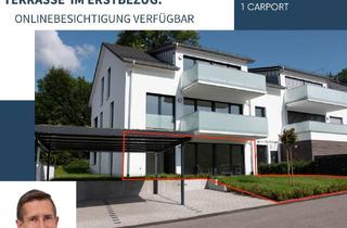 Wohnung kaufen in 77704 Oberkirch, Oberkirch-Ödsbach - Barrierefrei und eigener Garten! Moderne 3-Zimmerwohnung mit Terrasse im Erstbezug.