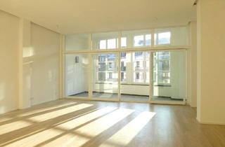 Loft kaufen in Nonnenstraße 19, 04229 Leipzig, Leipzig - Luxuriöse 3-Raum-Wohnung mit Loggia zur Wasserseite im Industriedenkmal Veneziaquartier