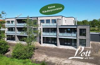 Wohnung kaufen in 26689 Apen, Apen / Augustfehn - +++ Attraktive Neubau-ETW im Erdgeschoss mit Garten in Bahnhofsnähe! +++