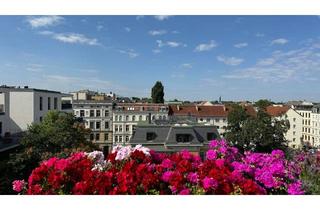 Wohnung kaufen in 04109 Leipzig, Leipzig - Traumlage - 2 Zimmer - Dachterrasse - neue Einbauküche - Fahrstuhl