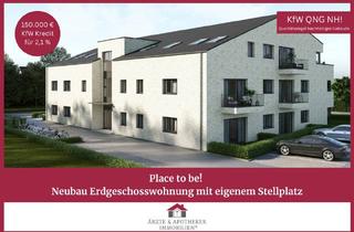 Wohnung kaufen in 21255 Tostedt, Tostedt / Bötersheim - Place to be! Neubau Erdgeschosswohnung mit eigenem Stellplatz