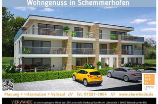 Wohnung kaufen in 88433 Schemmerhofen, Schemmerhofen - Sehr schöne 2,5 Zimmer-Eigentumswohnung im 1.OG mit großem Südbalkon