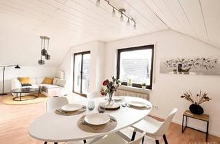 Wohnung kaufen in 68753 Waghäusel, Waghäusel - *** Traumhafte 3-Zimmer-Dachgeschoss-Wohnung mit Südbalkon und Stellplatz ***