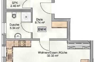 Wohnung kaufen in Hirschauer Straße 7, 92224 Amberg, Amberg - GERINGE ENERGIEKOSTEN - 2-Zimmer-Wohnung mit Balkon