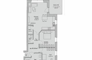 Wohnung kaufen in 49492 Westerkappeln, Westerkappeln - Hochwertige Neubauwohnung in toller Lage von Westerkappeln!