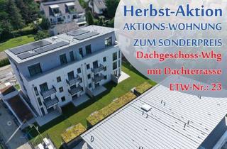 Wohnung kaufen in Obere Bahnhofstrasse 32, 82110 Germering, Germering - EXKLUSIVANGEBOT! Neubau-3-Zi.-Dachterrassenwohnung ca. 96 m² Wohnfläche mit Südterrasse und Aufzug