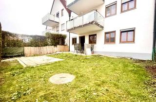 Wohnung kaufen in 85368 Moosburg, Gartentraum! Helle 3-Zimmerwohnung mit 70m2 Privatgarten