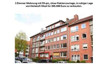 Wohnung kaufen in Wiesinger Weg 10, 20253 Hoheluft-West, 3-Zi. Hochparterre-Wohnung.59 qm, ohne Makler, Hoheluft-West