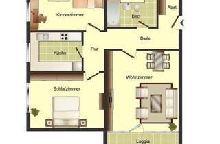 Wohnung mieten in Gernsheimer Straße, 51107 Ostheim, 3-Zimmer-Wohnung in Köln Ostheim