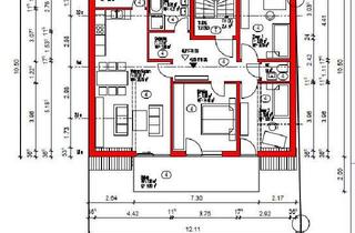 Wohnung mieten in Waghäuseler Straße 7a, 68753 Waghäusel, Freundliche und neuwertige 3-Zimmer-Dachgeschosswohnung mit geh. Innenausstattung mit Balkon