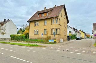 Mehrfamilienhaus kaufen in 76571 Gaggenau, Mehrfamilienhaus mit großem Grundstück in zentraler Lage: Kernsanierung oder Abriss