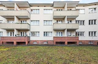 Anlageobjekt in Ziekowstraße 119, 13509 Tegel, vermietete 2-Zimmer-Wohnung mit Balkon im schönen Tegel