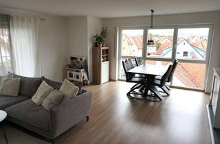 Wohnung kaufen in 74372 Sersheim, Neuwertige und helle 6-Zimmer-Maisonette-Wohnung mit Südbalkon und traumhafter Aussicht in Sersheim