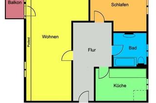 Wohnung mieten in 04720 Döbeln, Individuelle Dachwohnung mit Balkon und optimalen Grundriss in ländlicher Umgebung!