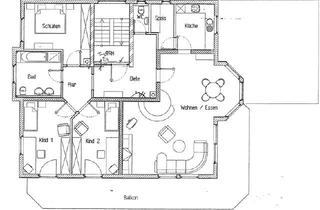 Wohnung mieten in Großeherrstr 103, 72793 Pfullingen, Schöne und modernisierte 4-Raum-Wohnung mit Balkon in Pfullingen