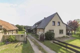 Haus kaufen in 19348 Berge, Berge - Familienidyll in der Prignitz: Gepflegtes 6.-Zi-EFH mit Scheune und großem Grundstück