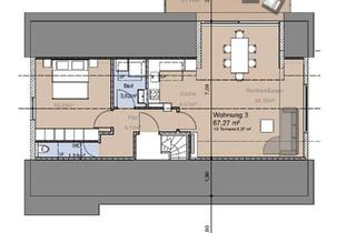 Wohnung kaufen in 72649 Wolfschlugen, Wolfschlugen - energetisch sanierte Dachgeschoss - Wohnung mit großem Balkon