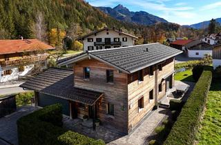 Haus kaufen in 83730 Fischbachau, Fischbachau - Traumhaftes Architektenhaus - nordisch-modern mit unverbaubarem Wendelsteinblick - Energiewert A+