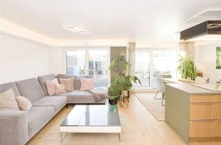 Wohnung kaufen in 70825 Korntal-Münchingen, Korntal-Münchingen - 5-Zimmer-Wohnung mit Gartenterrasse als Haus im Haus auf zwei Ebenen