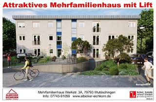 Wohnung kaufen in 79793 Wutöschingen, Wutöschingen - 3 Zi. DG mit Dachterrasse ca. 108 m² - Wohnung 8 - Werkstraße 3a, 79793 Wutöschingen - Neubau