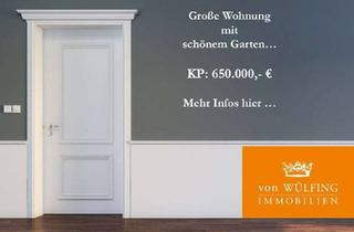 Wohnung kaufen in 21224 Rosengarten, Große Wohnung mit schönem Garten...